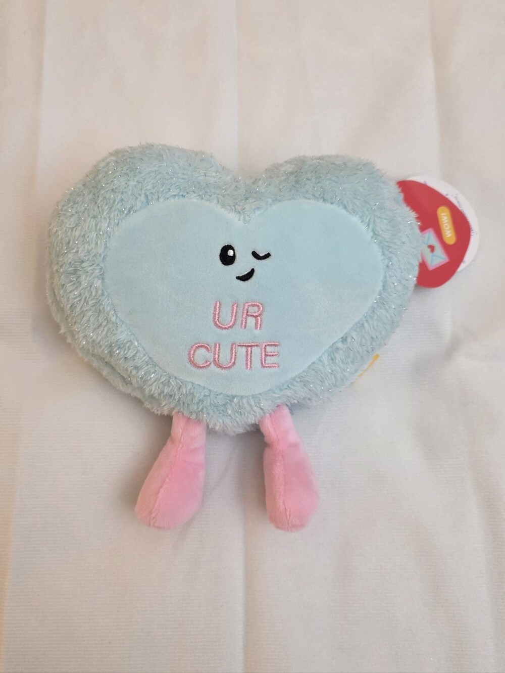 NWT Gigglescape 5" Sweetheart Candy "UR CUTE" Plush Toy